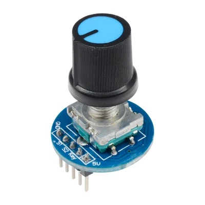 2PCS Rotary Encoder Module Rotating Potentiometer Knob Cap Digital Control 5V - Image 1 of 4