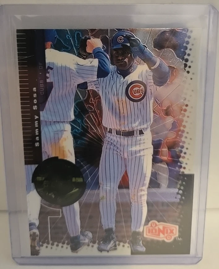 1999 Upper Deck Ionix - Sammy Sosa #15 - Image 1 of 2