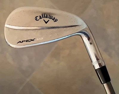 Callaway Apex MB Forged 8 Iron 2018 Aerotech Steelfiber i95 Stiff Flex diestro Foto 1 de 4