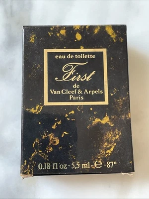Nuevo En Caja Vintage VAN CLEEF & ARPELS PRIMERA EDICIÓN 0.18 fl oz 5.5 ml Inodoro Foto 1 de 4