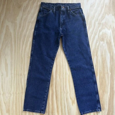 Pantalones de mezclilla Wrangler de pierna recta para niños talla 16 Foto 1 de 4