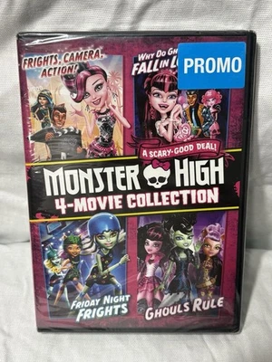 Monster High: 4-Movie Collection DVD Ghouls Rule Friday Night Frights Foto 1 de 3