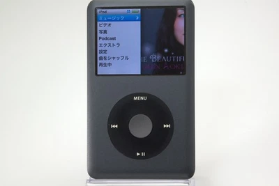 Apple iPod Classic 7th Gen 160GB Negro MC297J/A A1238 Japón Usado Excelente - Imagen 1 de 4