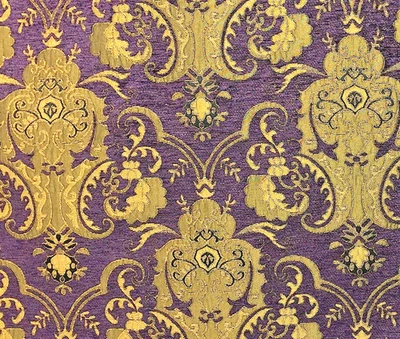 Chenille Renaissance Home Décor Upholstery, Sold By the Yard 58" wide. - Image 1 of 4