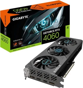 Tarjeta de video GIGABYTE RTX 4060 8GD GV-N4060EAGLE OC-8GD (Reacondicionada de fábrica) - Imagen 1 de 6