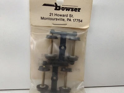 Vintage Bowser 70 Ton AAR Sprung Truck HO Scale Model Train Parts Montoursville - Image 1 of 4