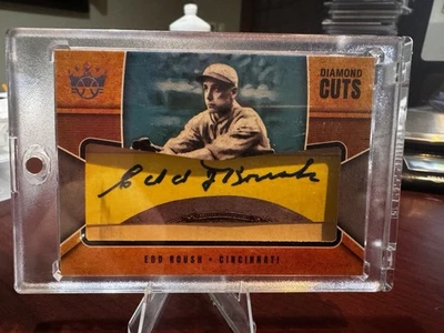 2022 Panini Edd Roush Diamond Cuts /7 Auto - Image 1 of 2