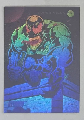 Venom 1992 Impel Marvel Universe голограмма промо - суперзлодей NNO - Изображение 1 из 2