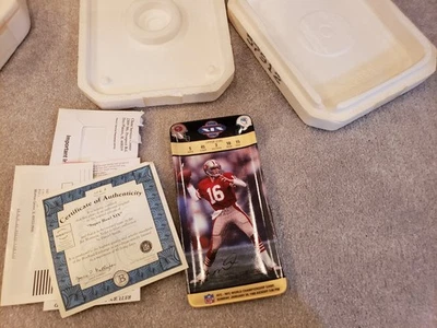 Joe Montana Ticket to Glory  49ers Plate Bradford Exchange Superbowl XIX - Image 1 of 3
