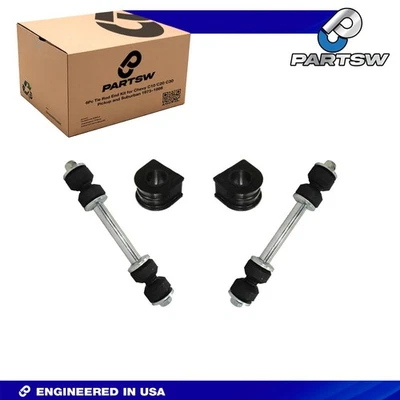 PartsW Ford F-150 1997–2003 4Pc Front Sway Bar Link & Bushing Kit - Image 1 of 4