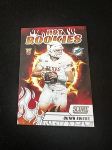 2025 Panini Score Hot Rookies Quinn Ewers Miami Dolphins #8 - Bild 1 von 3