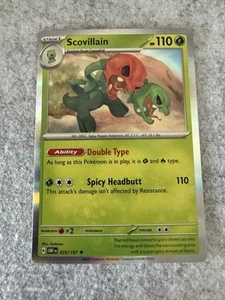 Scovillain 025/197 Sv03: Obsidian Flames Holo - Picture 1 of 2
