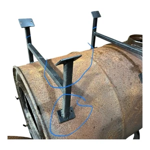 Adaptador de estufa de leña de doble barril - Imagen 1 de 4
