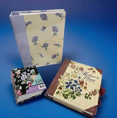 Lote de 3 álbumes de fotos nuevos LEER para detalles del álbum Foto 1 de 4