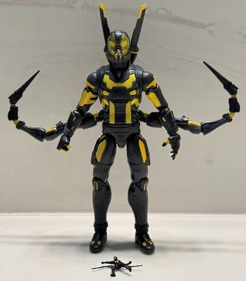 Figura de acción Yellow Jacket: Marvel Legends - Primeros diez años - Hasbro Foto 1 de 4