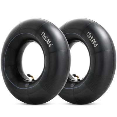 YEYOUC Heavy Duty 13x5.00-6 Inner Tubes for ATVs, Go Karts, Lawn Mowers - 2 Pack