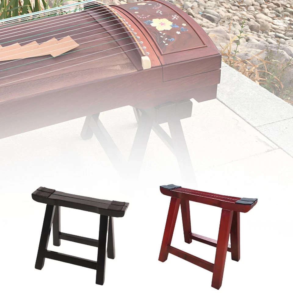 Wooden Guzheng Stand Stable Display Stand for Performance Stage Beginner - Image 1 of 2