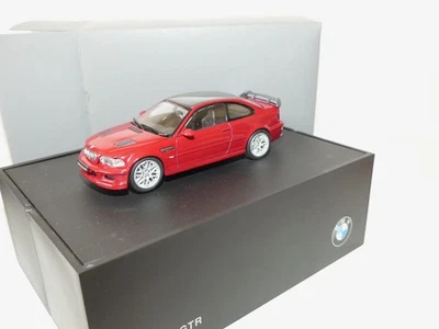 BMW M3 E46 GTR Rouge et Toit Carbone KYOSHO 1:43 - Photo 1/2