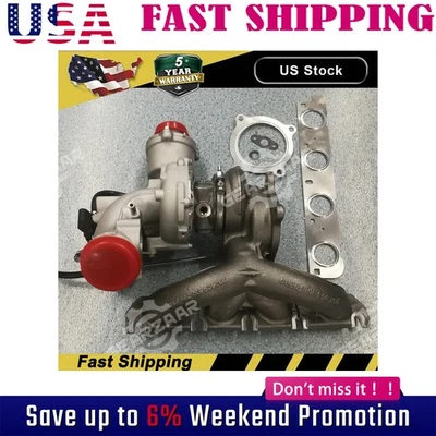 Turbo Turbocharger for Audi A4 Quattro 2009-16 A5 10-14 A6 allroad 2.0L TFSI K03 - Image 1 of 4