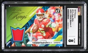 2019 Panini Donruss All Pro Kings /299 Patrick Mahomes II #APK-1 CGC 8 - Picture 1 of 3