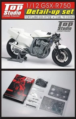 Top Studio Suzuki GSX-R750 Detail Up Set Fujimi 1/12 TD23066 - Image 1 of 4