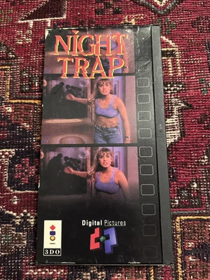 NIGHT TRAP - Panasonic 3DO Video Game - 1993 Long Box Only - RARE - NO Disc - Image 1 of 4