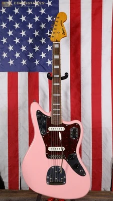 Squier FSR Classic Vibe '70s Jaguar - Shell Pink - Image 1 of 4