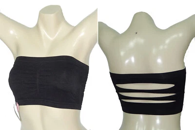 БЕСШОВНЫЕ СЪЕМНЫЕ ПОДУШЕЧКИ БАНДО БЕЗ БРЕТЕЛЕК С ПОДКЛАДКОЙ ТРУБКА БЮСТГАЛЬТЕР ВЕРХНИЙ REG PLUS S-3X - Изображение 1 из 4