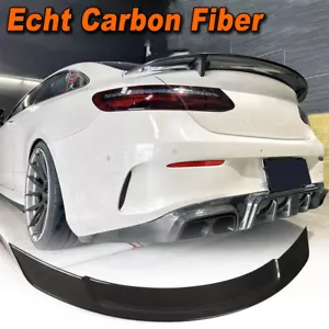 Für Mercedes C238 E450 E500 E53 Coupe 2017-2021 Carbon Heckspoiler Spoiler Lippe - Bild 1 von 13