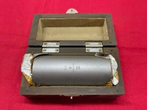 Mitutoyo 508-143 Micro Height Gage Riser Block 4" - Black Wood Case - Picture 1 of 4