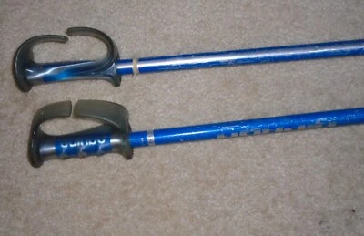 Bastones de esquí de nieve con agarre de pistola transparente de colección Equipe 45 " Foto 1 de 3