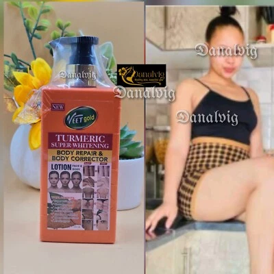 Veet gold Turmeric Whitening  Repair & Corrector Face & Body Lotion 500ml 💯%💪 - Image 1 of 2
