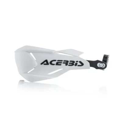COPPIA PARAMANI ACERBIS X-FACTORY BIANCO per KTM 500 EXC-F IE 2000-2024 Foto 1 de 4
