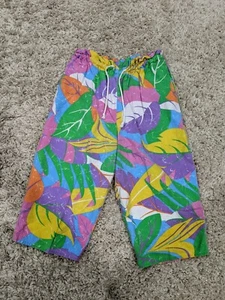 Pantaloncini vintage anni 80 90 California Feeling spiaggia surf costume da bagno estetico medio - Foto 1 di 7