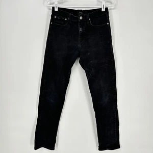 Polo Ralph Lauren Jeans Boys 18 Black Denim The Hampton Straight - Picture 1 of 9