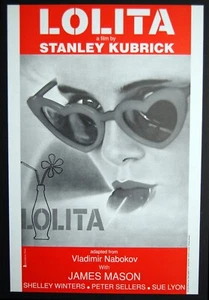 LOLITA – SUE LYON, KUBRICK – ORIGINAL 80s ADULT MOVIE POSTER EXCELLENT CONDITION - Picture 1 of 6