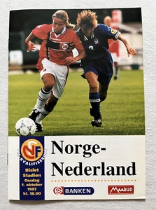 1997 Norway v Netherlands Women World Cup Qualifier - Picture 1 of 2