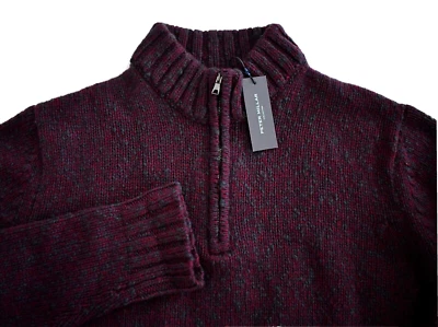 $748 New PETER MILLAR COLLECTION WOOL CASHMERE KNIT MOCKNECK Sweater XXL ENGLAND - Image 1 of 4