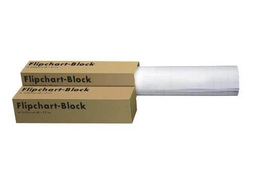 5x LANDRÉ FlipChart-Block 20 Blatt kariert / blanko 680 x 990 mm Papier - Bild 1 von 1