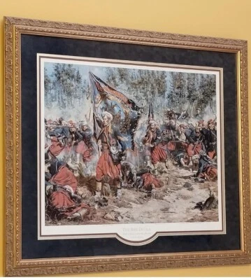 Дон Трояни — «Красные дьяволы» — коллекционный принт времен гражданской войны — КАК НОВЫЙ — В РАМКЕ NO2/1000 - Изображение 1 из 4