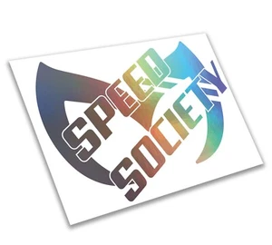 Speed Society Windshield Decal Car Sticker Jdm Banner Graphics Fit/For Mazda - Bild 1 von 4