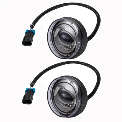 Pair Fit For Mack CXU 2008-2018 Fog Lamp Fog Light Assembly LED With 15cm Wire - Imagem 1 de 4