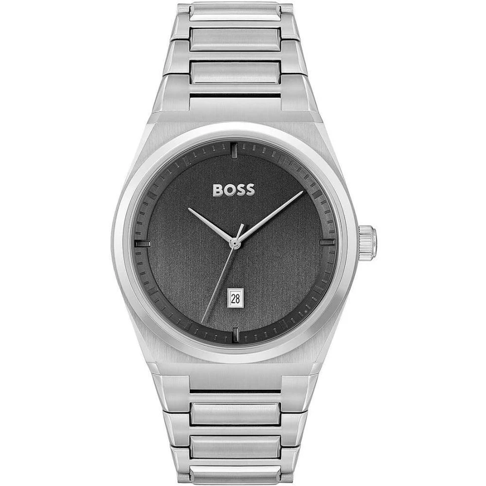 Reloj de Hombre HUGO BOSS STEER 1513992 Acero Inoxidable Negro - Imagen 1 de 1