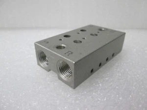 SMC, 2 Positionen Verteilerblock für Ventil, neu - Bild 1 von 6