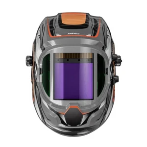 Auto Darkening Welding Helmet with Side View Panoramic 180° Solar - Picture 1 of 14