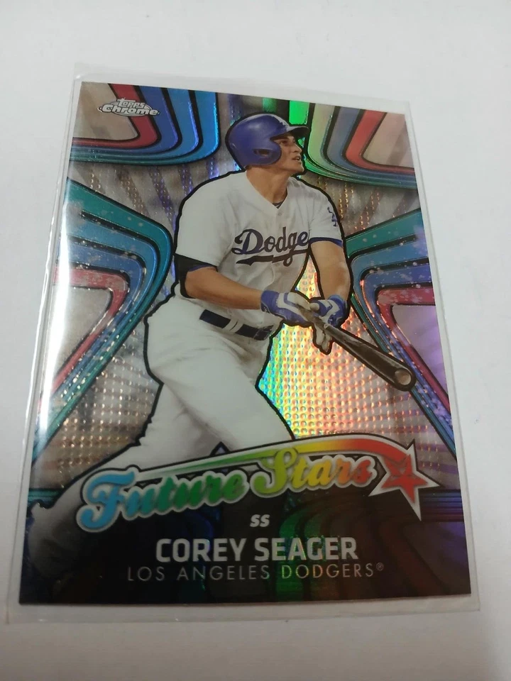 2017 Topps Chrome Corey Seager Future Stars card #FS-15 ( Los Angeles Dodgers ) - Image 1 of 1