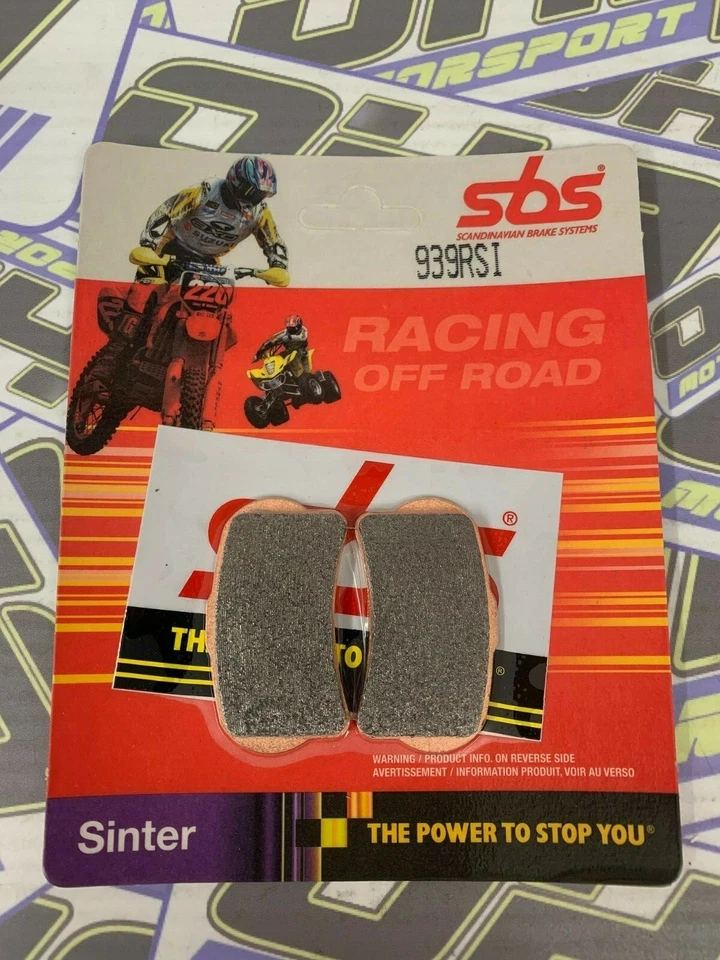 SBS RACING Sinter Front Brake Pads for Gas Gas TXT250 Pro Racing 2014-2019 - Image 1 of 1