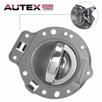 Kit de manija y bisel de puerta gris y cromo pasajero delantero o trasero derecho para Commander Foto 1 de 4