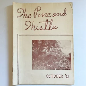 Flora Macdonald College Kiefer und Distel Oktober 1941 Red Springs NC Buch - Bild 1 von 19