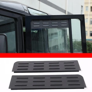 Rear Door Window Louver Air Vent Panel Trim For Land Rover Defender 110 2004-18 - Picture 1 of 13